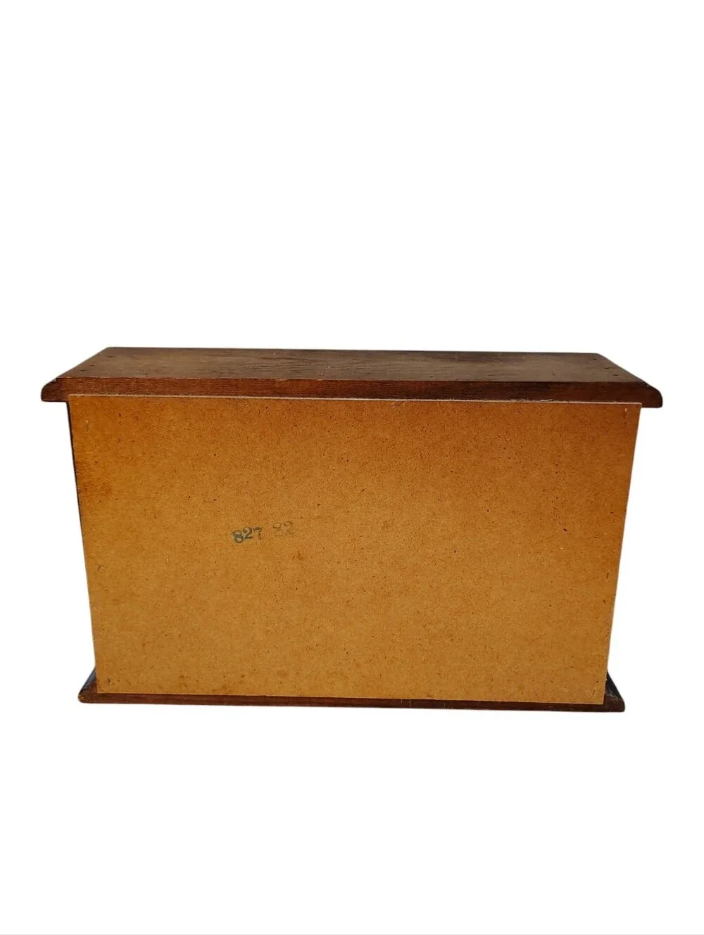 Vintage Grandmacore Retro 80's Wooden Roll-Top Bread Box